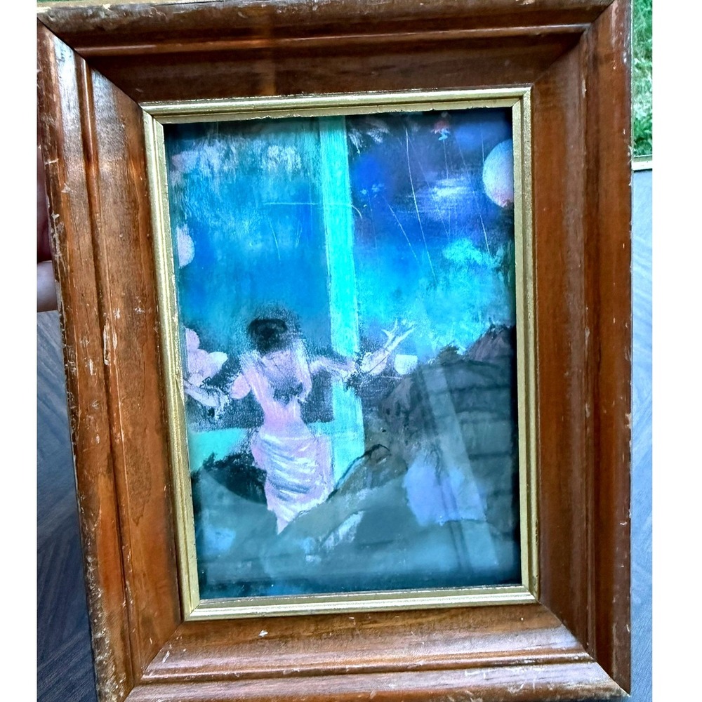 Edgar Degas Mlle Becat at the Cafe des Ambassadeurs Framed Impressionist Print